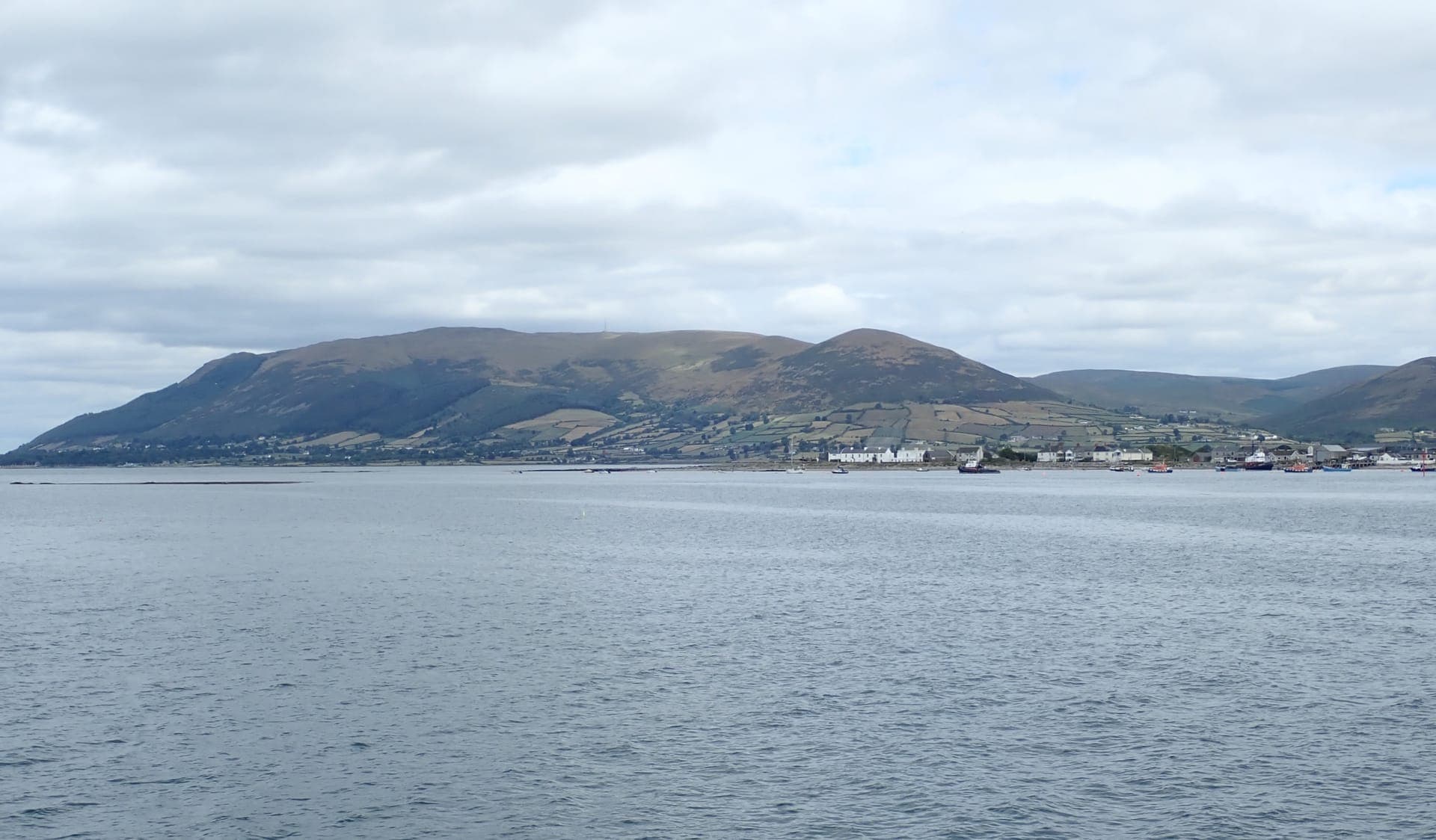 Newcastle beach with Slieve Donard